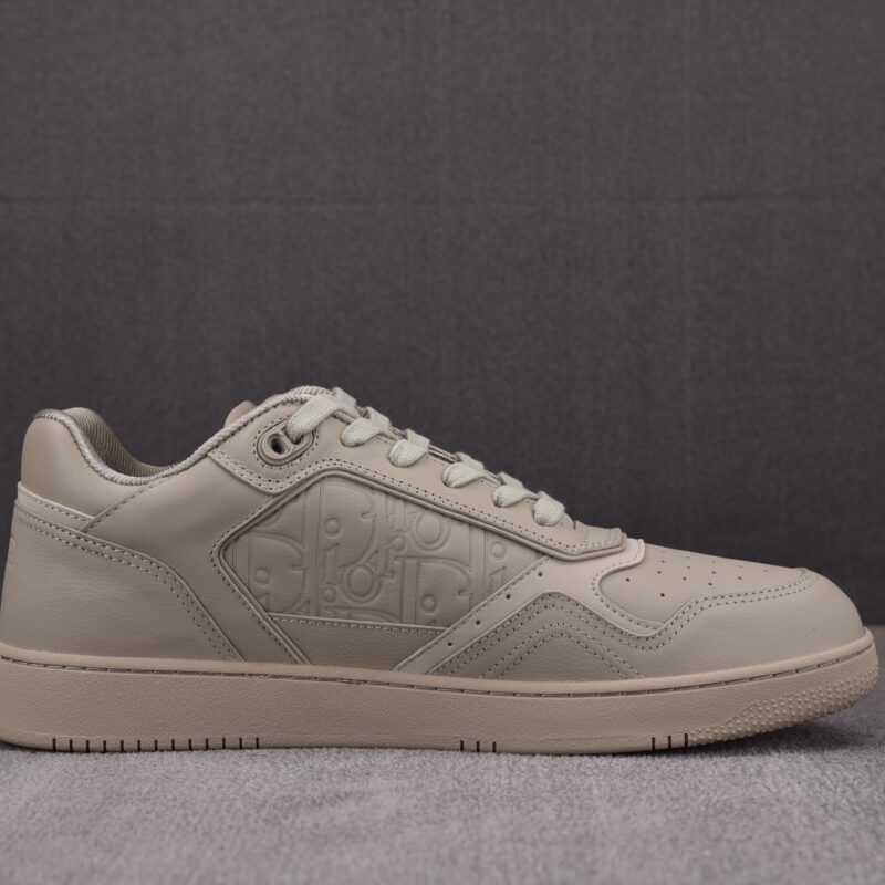 (BEST) Dior B27 Low Beige Grained Calfskin