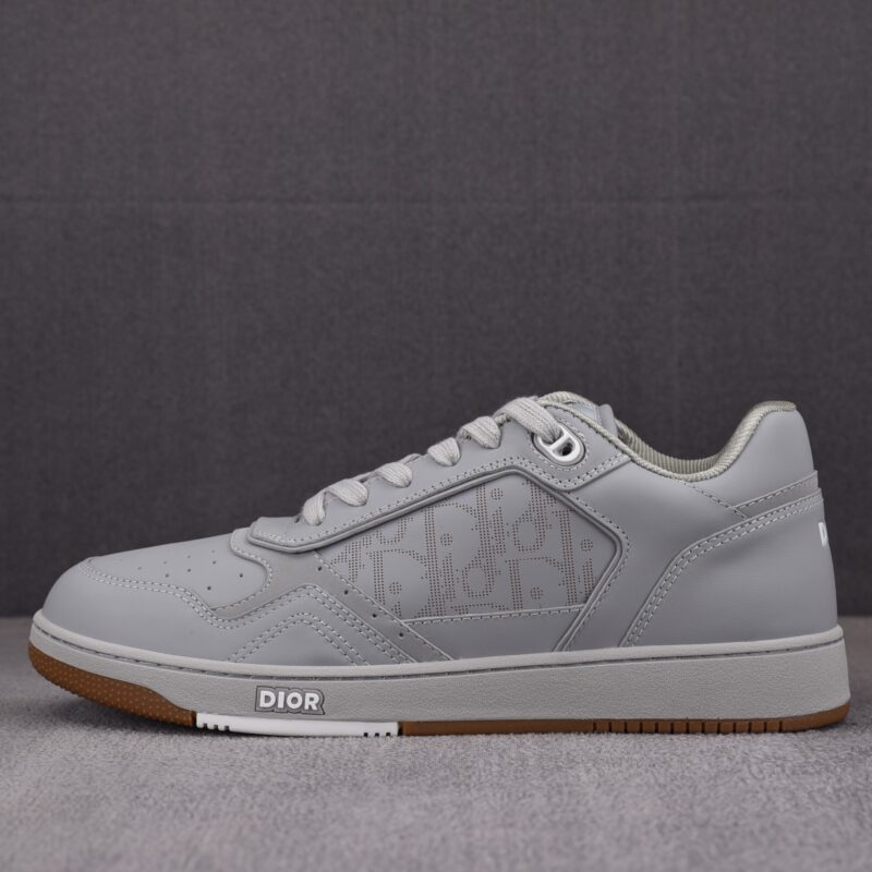(BEST) Dior B27 Low 'Gray Dior Calfskin'