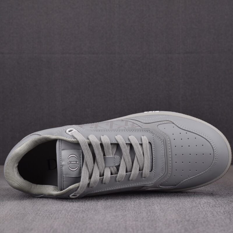 (BEST) Dior B27 Low 'Gray Dior Calfskin'