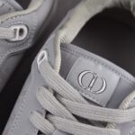 (BEST) Dior B27 Low 'Gray Dior Calfskin'