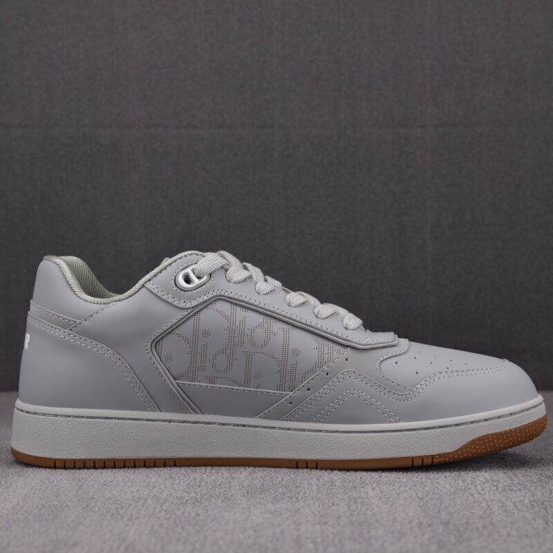 (BEST) Dior B27 Low 'Gray Dior Calfskin'