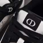 (BEST) Dior B27 Low White Dior Oblique & Black Elephant