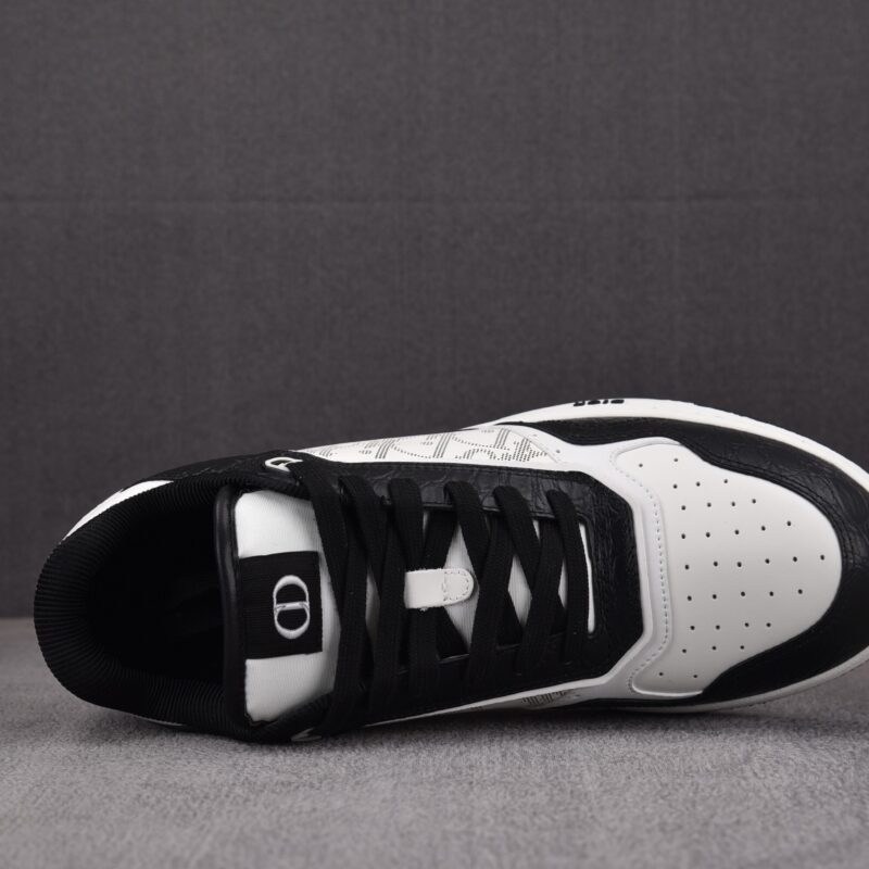 (BEST) Dior B27 Low White Dior Oblique & Black Elephant