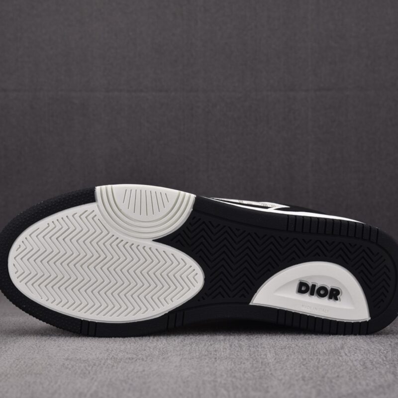 (BEST) Dior B27 Low White Dior Oblique & Black Elephant