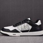 (BEST) Dior B27 Low White Dior Oblique & Black Elephant