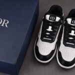 (BEST) Dior B27 Low White Dior Oblique & Black Elephant