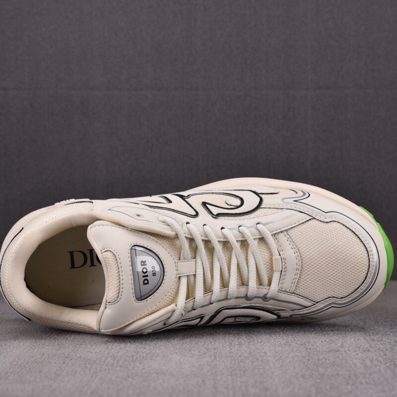 (BEST) Dior B30 BEIGE / NEON Trainers