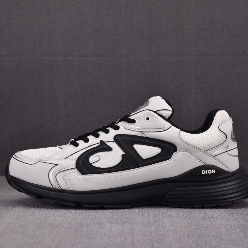 (BEST) Dior B30 Countdown White Mesh & White Technical Fabric