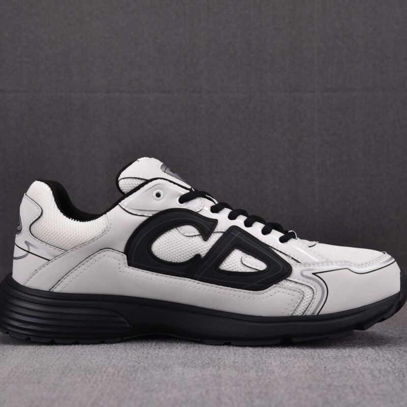 (BEST) Dior B30 Countdown White Mesh & White Technical Fabric