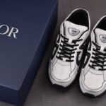 (BEST) Dior B30 Countdown White Mesh & White Technical Fabric