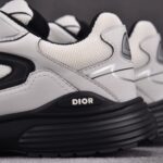 (BEST) Dior B30 Countdown White Mesh & White Technical Fabric