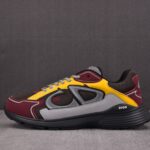 (BEST) Dior B30 Deep Gray Mesh / Burgundy