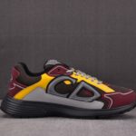 (BEST) Dior B30 Deep Gray Mesh / Burgundy