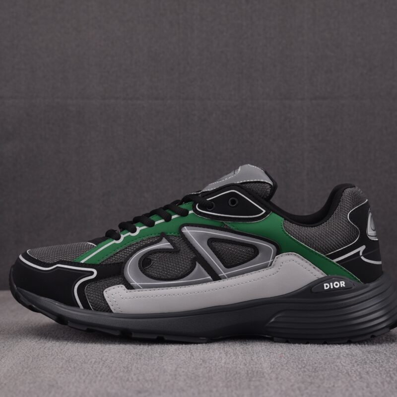 (BEST) Dior B30 Mesh 'DEEP GREY GREEN BLACK'