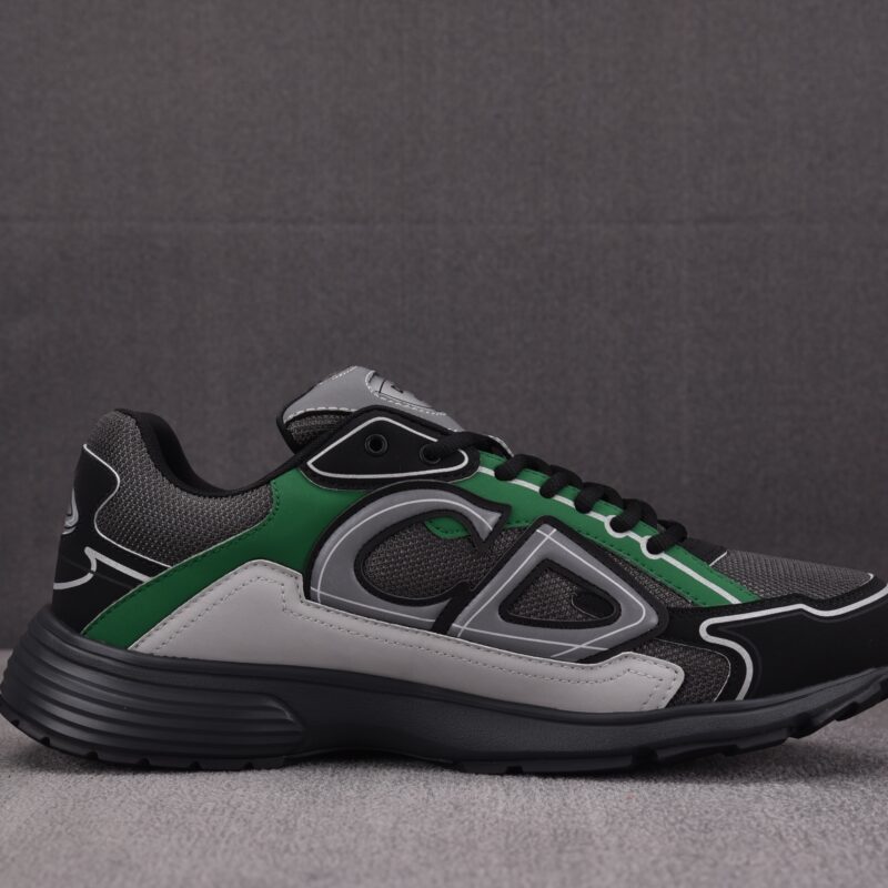 (BEST) Dior B30 Mesh 'DEEP GREY GREEN BLACK'