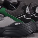 (BEST) Dior B30 Mesh 'DEEP GREY GREEN BLACK'