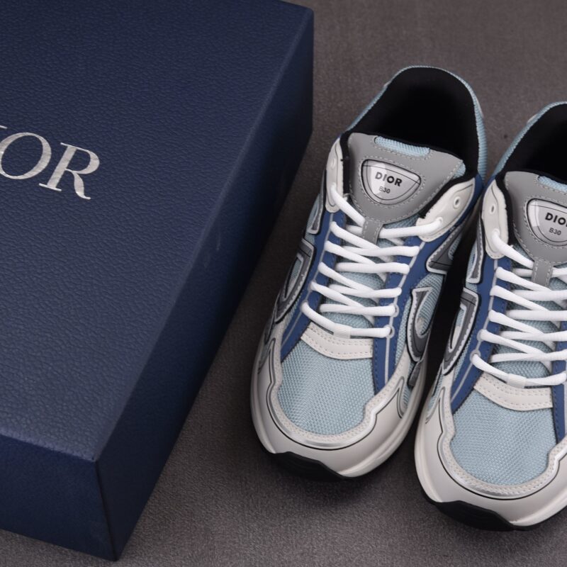 (BEST) Dior B30 'Reflective CD30 - Light Blue Grey'