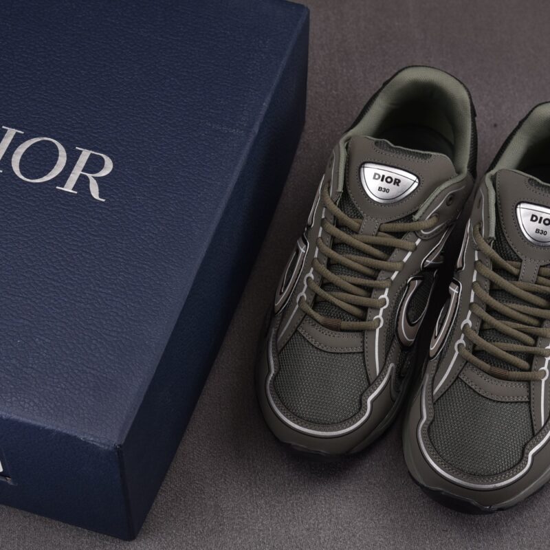 (BEST) Dior B30 Sneaker Olive Mesh
