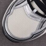 (BEST) Dior B30 White Mesh Silver-Tone Metallic Calfskin