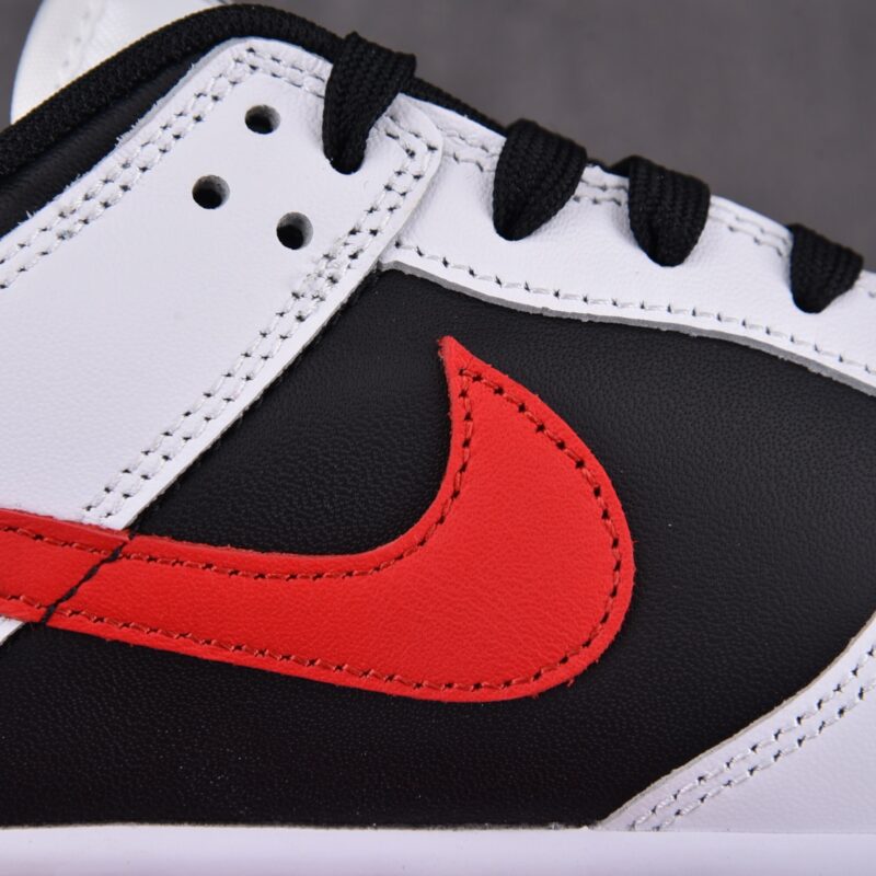 (BEST) Nike Dunk Low 'WHITE BLACK RED'