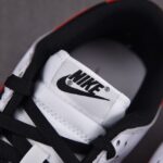 (BEST) Nike Dunk Low 'WHITE BLACK RED'