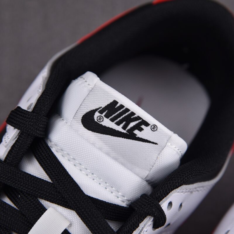 (BEST) Nike Dunk Low 'WHITE BLACK RED'
