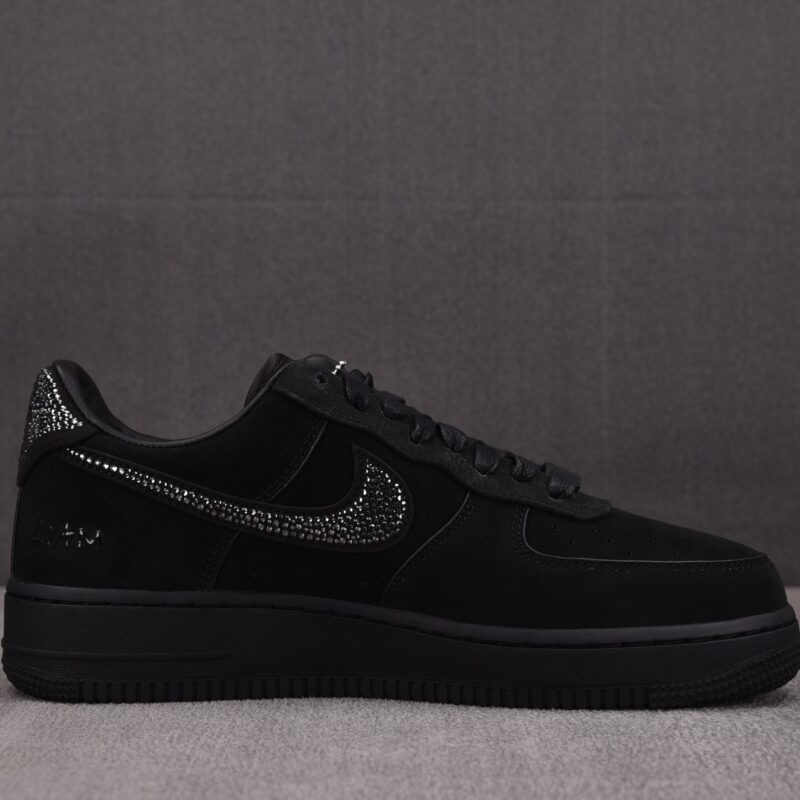 (BEST) Ja Morant x Swarovski x Nike Air Force 1 'BLACK'