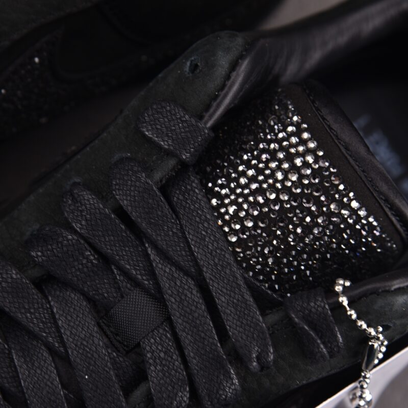 (BEST) Ja Morant x Swarovski x Nike Air Force 1 'BLACK'