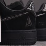 (BEST) Ja Morant x Swarovski x Nike Air Force 1 'BLACK'