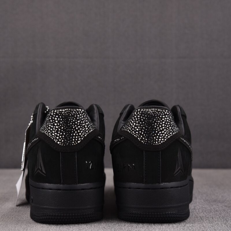 (BEST) Ja Morant x Swarovski x Nike Air Force 1 'BLACK'