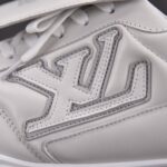 (BEST) Louis Vuitton LV Footprint Soccer 'WHITE GREY'