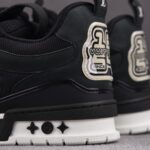 (BEST) Louis Vuitton LV Skate Sneaker 'BLACK WHITE'