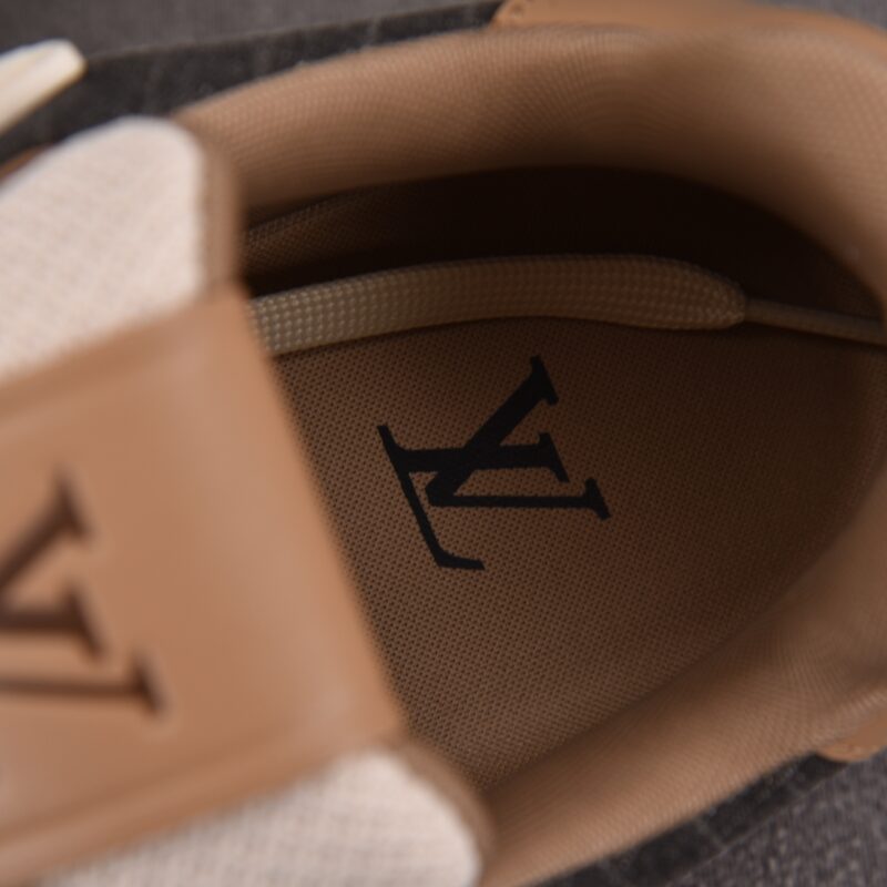 (BEST) Louis Vuitton Lv Trainer #54 Signature 'BROWN'