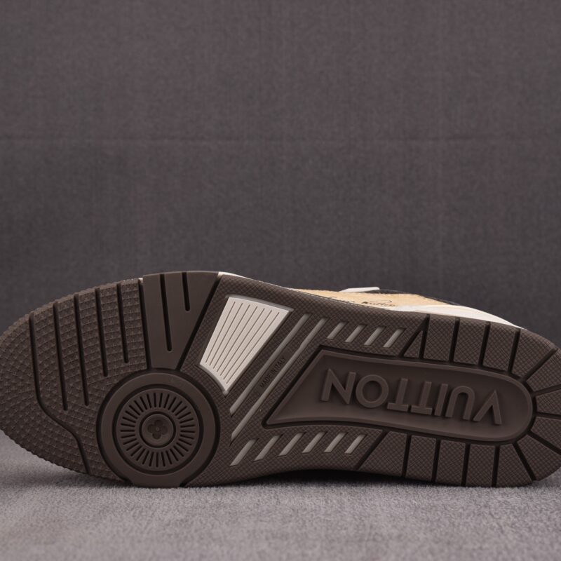 (BEST) Louis Vuitton Lv Trainer #54 Signature 'BROWN'