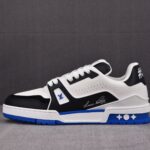 (BEST) Louis Vuitton LV Trainer #54 Signature 'WHITE BLUE'