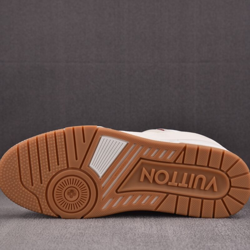 (BEST) Louis Vuitton LV Trainer Damier 'WHITE BROWN'