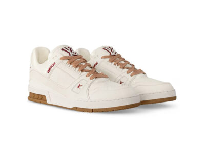 (BEST) Louis Vuitton LV Trainer Damier 'WHITE BROWN'