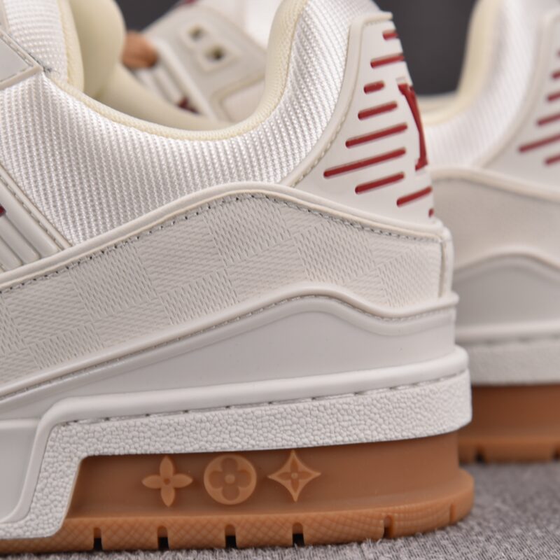 (BEST) Louis Vuitton LV Trainer Damier 'WHITE BROWN'