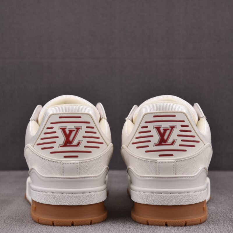 (BEST) Louis Vuitton LV Trainer Damier 'WHITE BROWN'