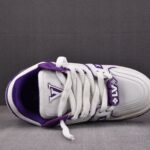 (BEST) Louis Vuitton LV Trainer Maxi Caft Leather 'PURPLE'