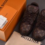 (BEST) Louis Vuitton LV Trainer Maxi 'EBENE MONOGRAM'