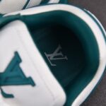 (BEST) Louis Vuitton LV Trainer Maxi Calf Leather 'WHITE GREEN'