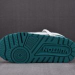 (BEST) Louis Vuitton LV Trainer Maxi Calf Leather 'WHITE GREEN'
