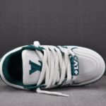 (BEST) Louis Vuitton LV Trainer Maxi Calf Leather 'WHITE GREEN'