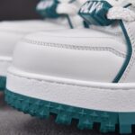 (BEST) Louis Vuitton LV Trainer Maxi Calf Leather 'WHITE GREEN'