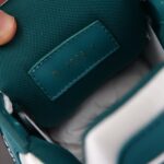 (BEST) Louis Vuitton LV Trainer Maxi Calf Leather 'WHITE GREEN'