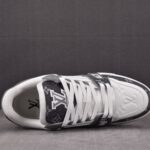 (BEST) Louis Vuitton LV Trainer Monogram Denim 'GREY'