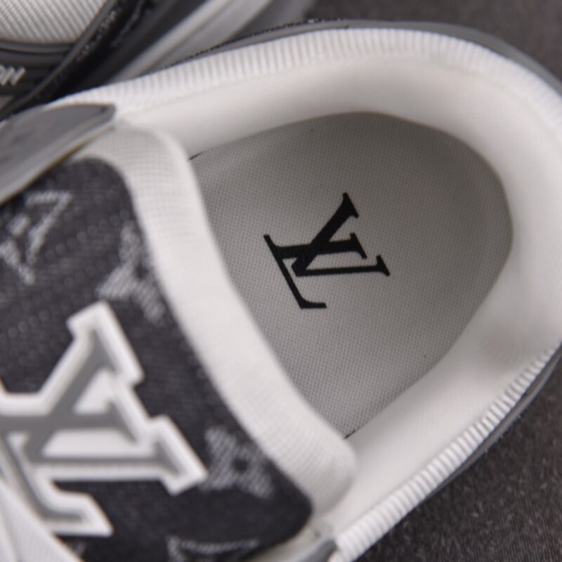 (BEST) Louis Vuitton LV Trainer Monogram Denim 'GREY'