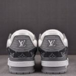(BEST) Louis Vuitton LV Trainer Monogram Denim 'GREY'