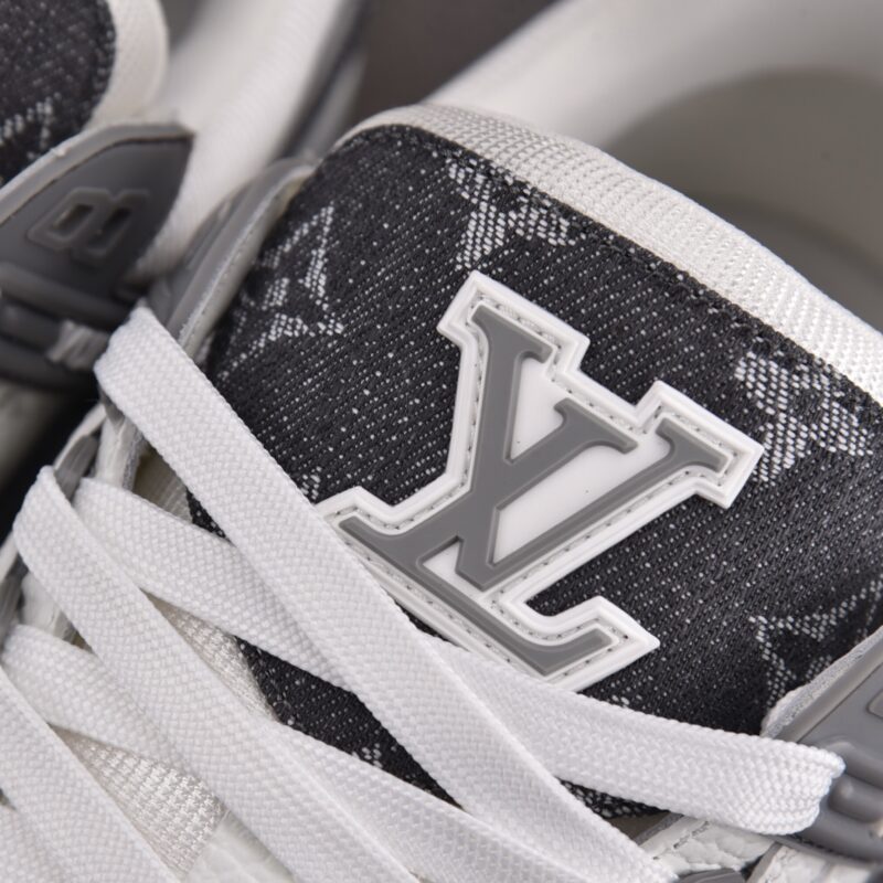 (BEST) Louis Vuitton LV Trainer Monogram Denim 'GREY'